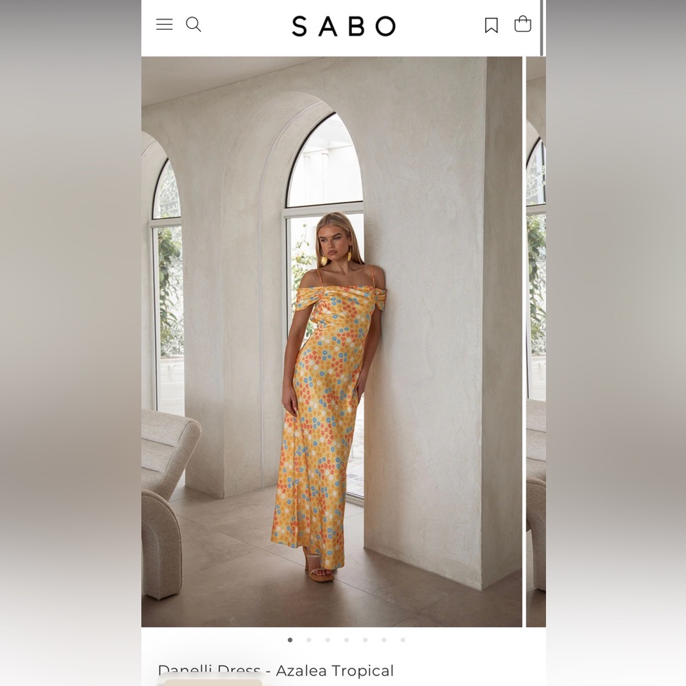 Sabo Skirt Danelli Azalea Tropical Maxi Dress